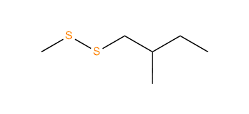 Methyl 2-methylbutyl disulfide